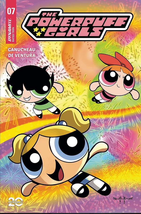 Cover image for POWERPUFF GIRLS #7 CVR D QUALANO