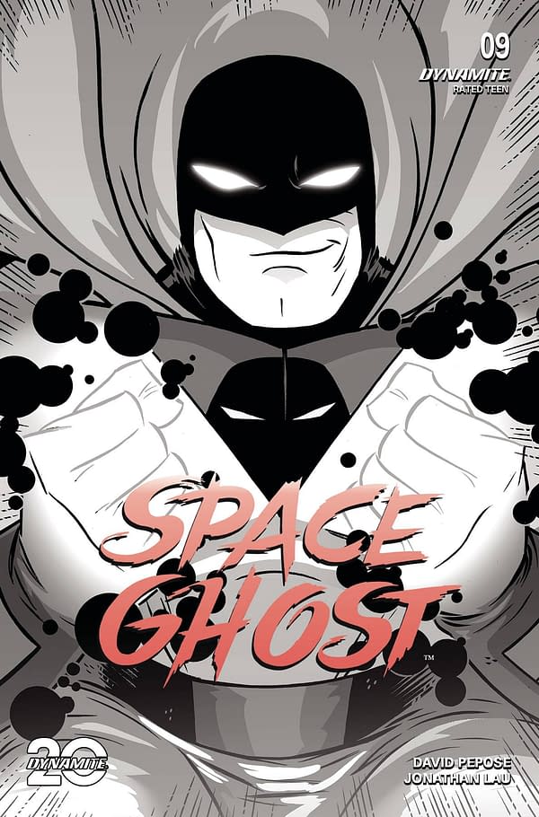 Cover image for SPACE GHOST #9 CVR I 20 COPY INCV MARQUES LINE ART