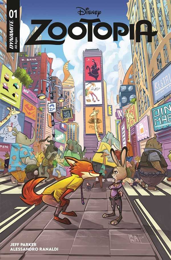 Zootopia Comes to Comics in 2025 with Jeff Parker & Alessandro Ranaldi