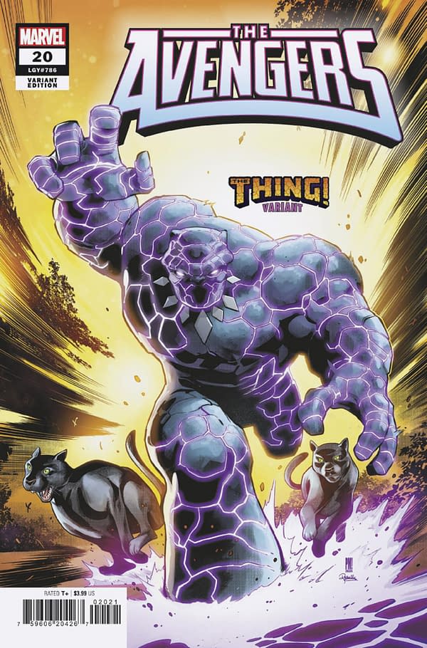 Cover image for AVENGERS #20 PACO MEDINA THE THING! VARIANT