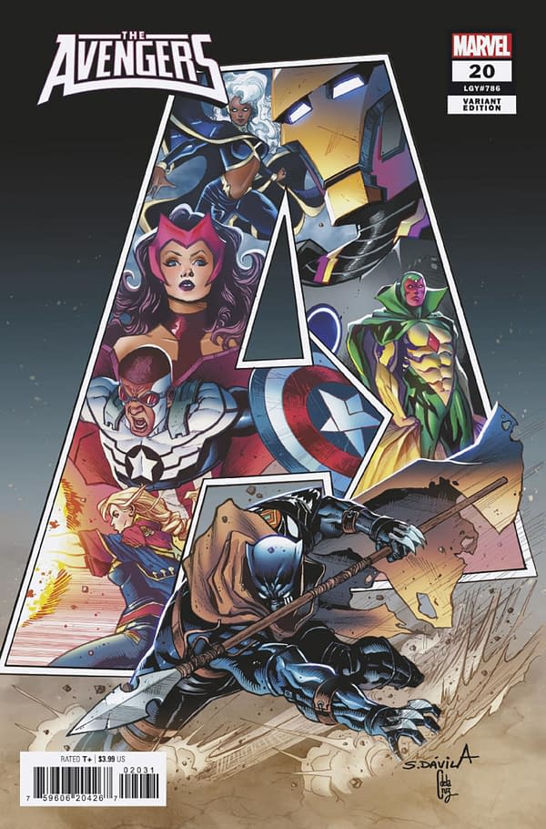 Cover image for AVENGERS #20 SERGIO DAVILA VARIANT