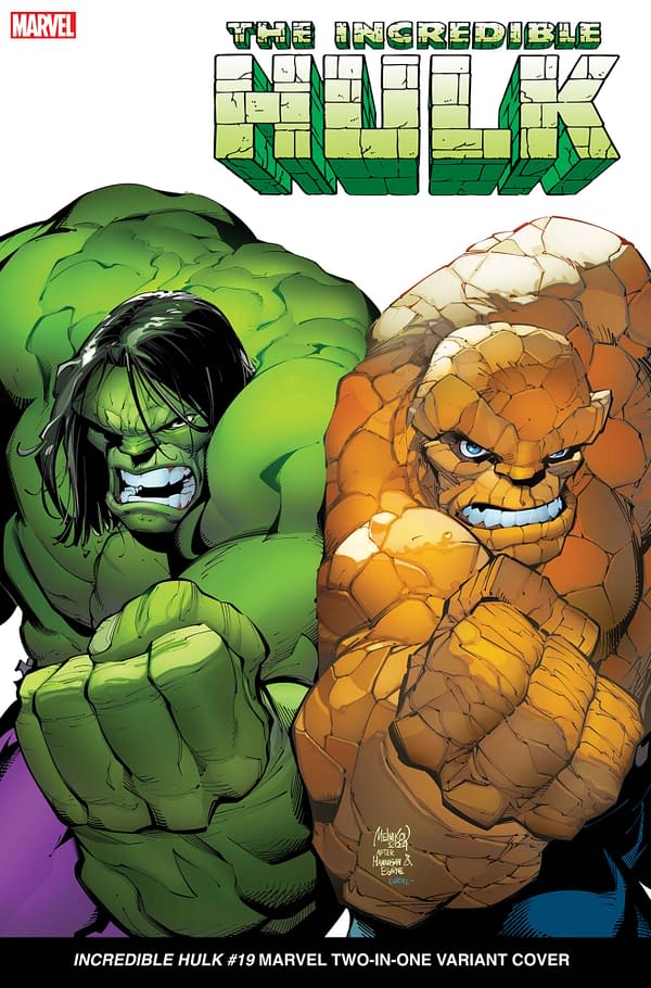 Cover image for INCREDIBLE HULK #19 GLEB MELNIKOV MARVEL TWO-IN-ONE VARIANT