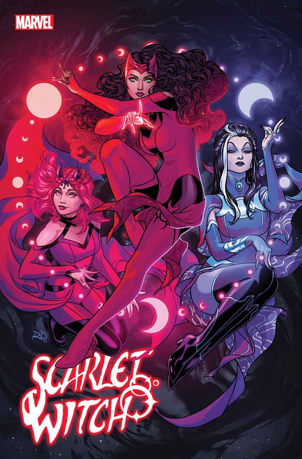 Cover image for SCARLET WITCH #6 RUSSELL DAUTERMAN COVER