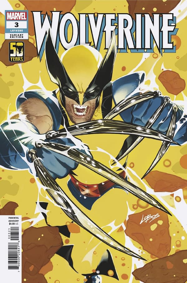 Cover image for WOLVERINE #3 PABLO VILLALOBOS VARIANT