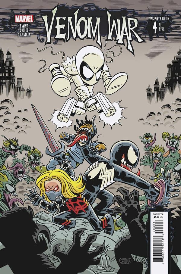 Cover image for VENOM WAR #4 CHRIS GIARRUSSO VARIANT [VW]