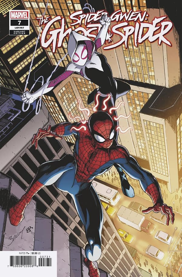 Cover image for SPIDER-GWEN: THE GHOST-SPIDER #7 MARK BAGLEY VARIANT