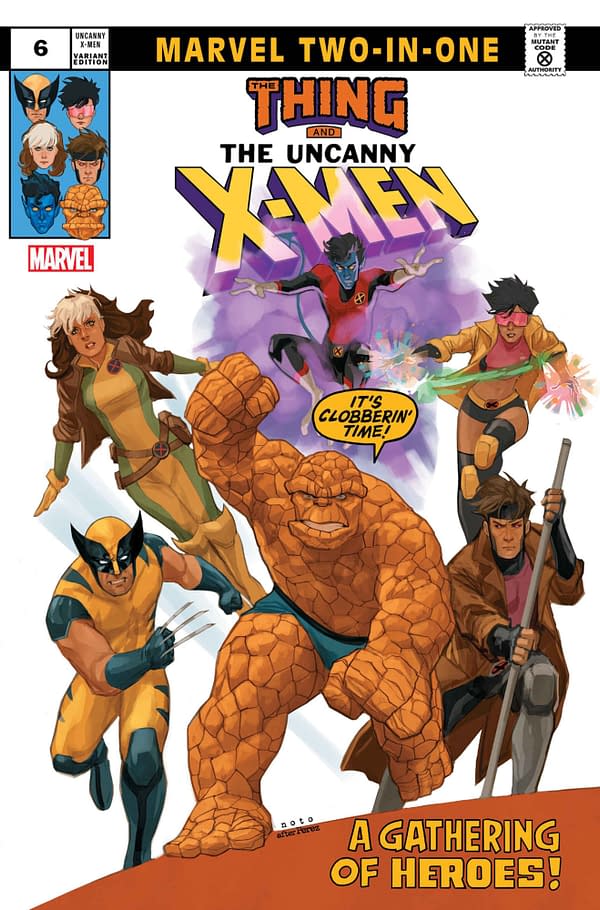 Cover image for UNCANNY X-MEN #6 PHIL NOTO MARVEL TWO-IN-ONE VARIANT