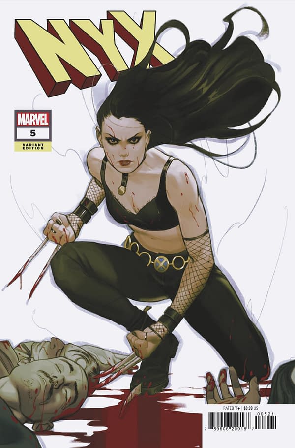 Cover image for NYX #5 JOSHUA SWABY X-23 VARIANT