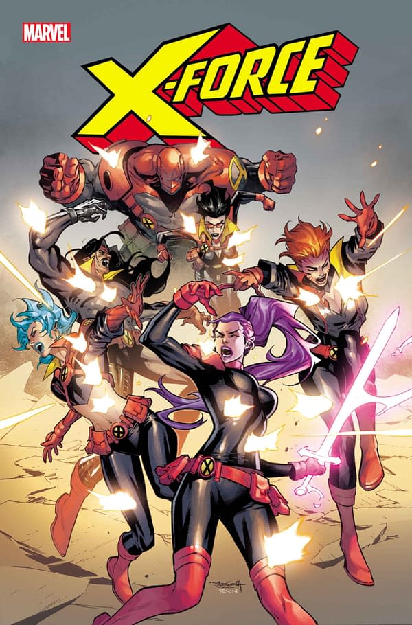 Cover image for X-FORCE #5 STEPHEN SEGOVIA COVER