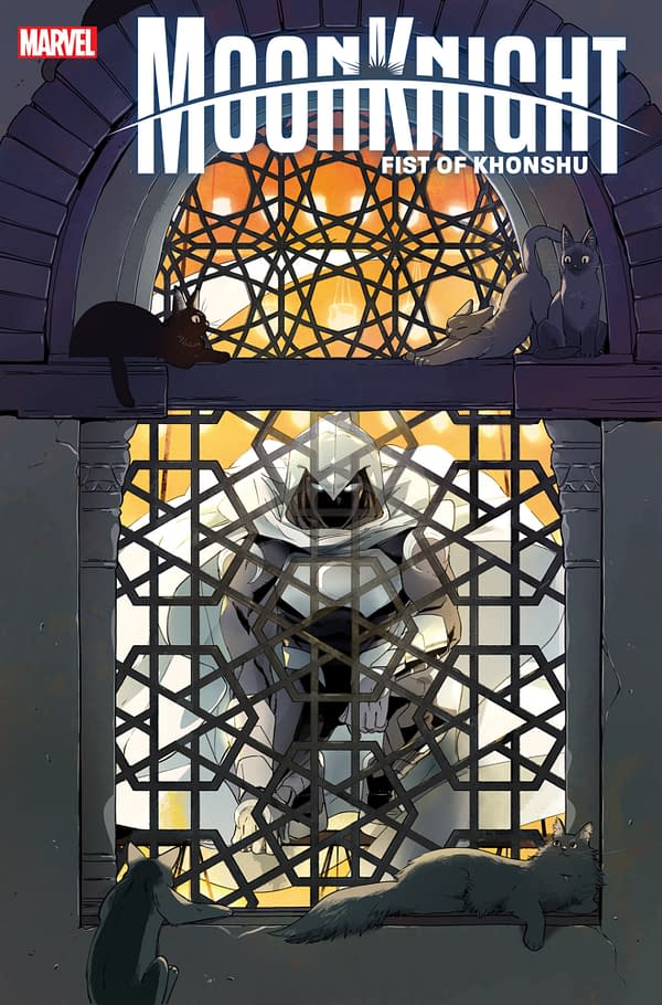 Cover image for MOON KNIGHT: FIST OF KHONSHU #2 NAO FUJI WINDOWSHADES VARIANT