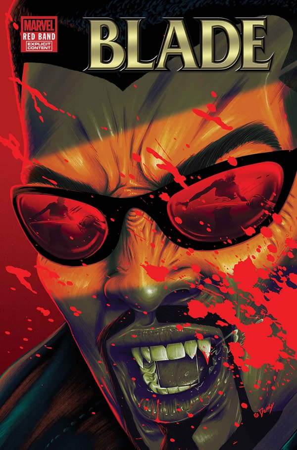 Cover image for BLADE: RED BAND #2 DOALY VARIANT [POLYBAGGED]