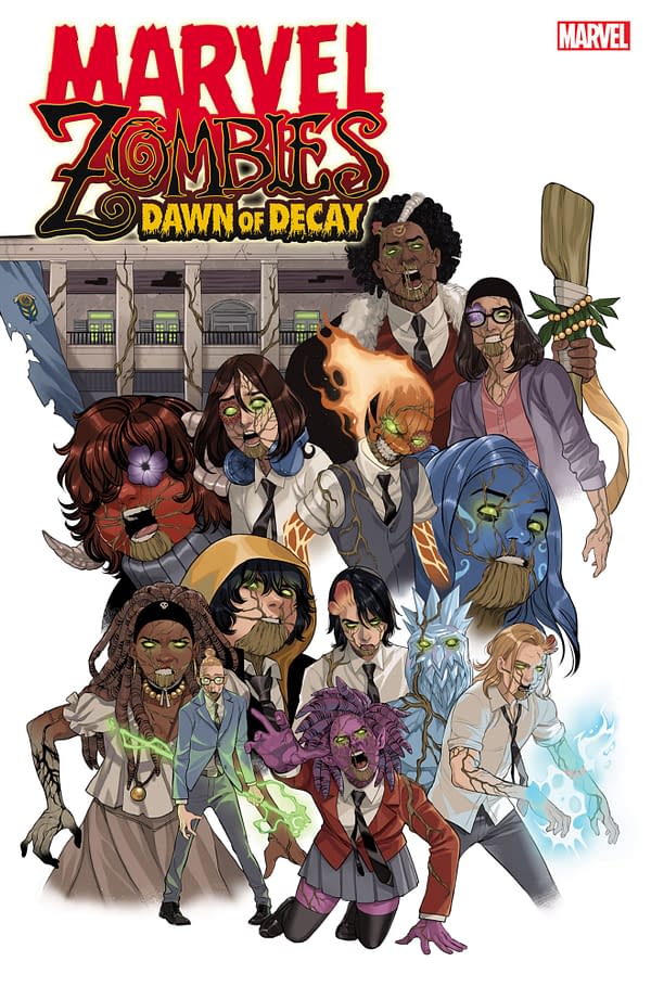 Cover image for MARVEL ZOMBIES: DAWN OF DECAY #4 ROMY JONES HOMAGE VARIANT