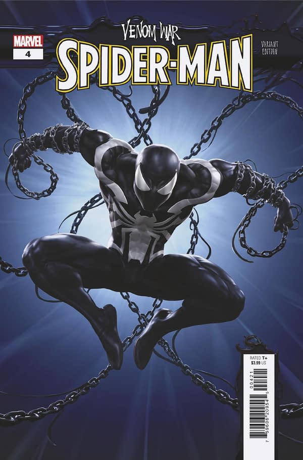 Cover image for VENOM WAR: SPIDER-MAN #4 RAFAEL GRASSETTI VARIANT [VW]