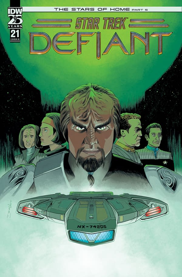 Cover image for Star Trek: Defiant #21 Variant RI (10) (Shalvey)