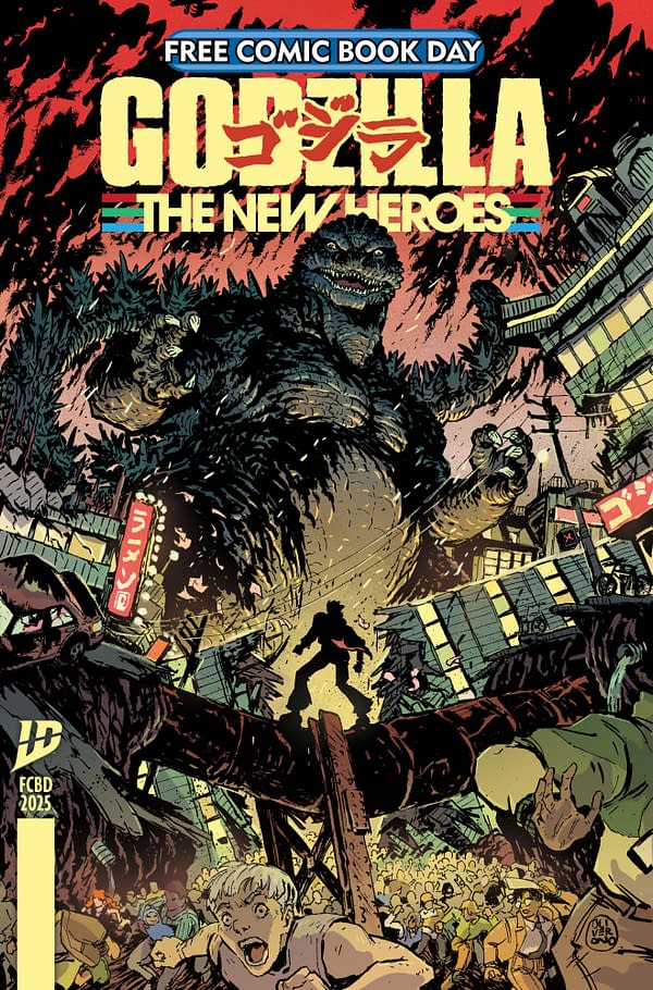 SCOOP: IDW To Reboot Godzilla For Free Comic Book Day 2025