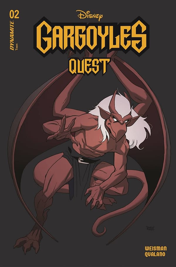 Cover image for GARGOYLES QUEST #4 CVR C MOSS COLOR BLEED