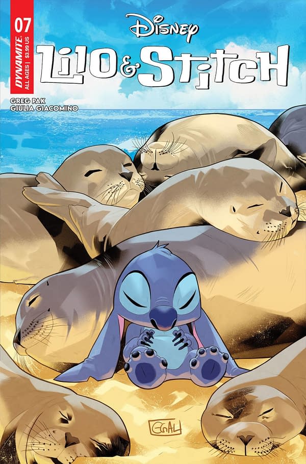 Cover image for LILO & STITCH #7 CVR C GALMON