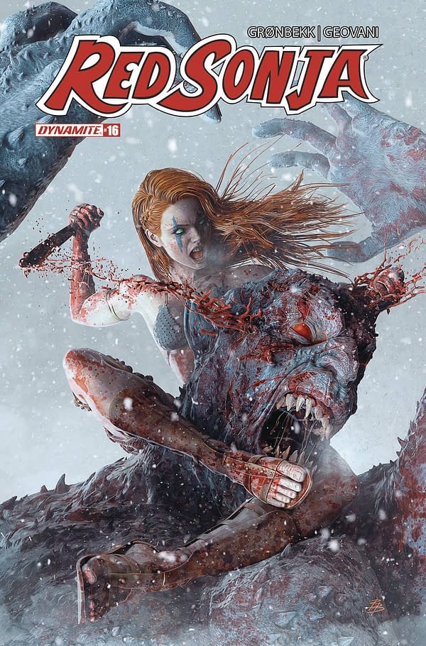 Cover image for RED SONJA 2023 #16 CVR B BARENDS