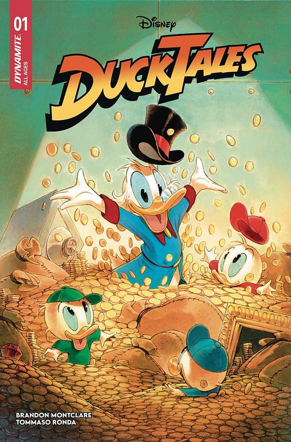 Cover image for DUCKTALES #1 CVR F BIGARELLA FOIL