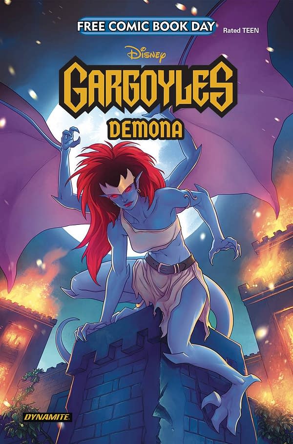 Cover image for FCBD 2025 GARGOYLES DEMONA #0