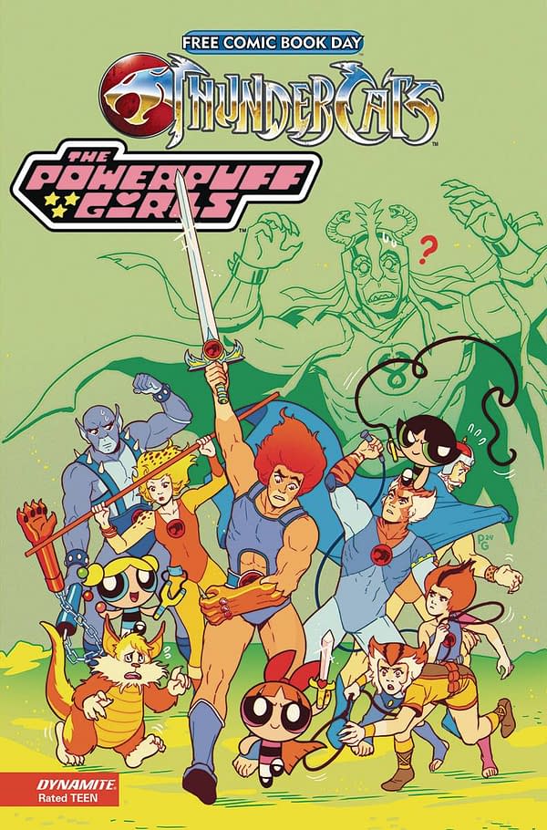 Cover image for FCBD 2025 THUNDERCATS POWERPUFF GIRLS #0