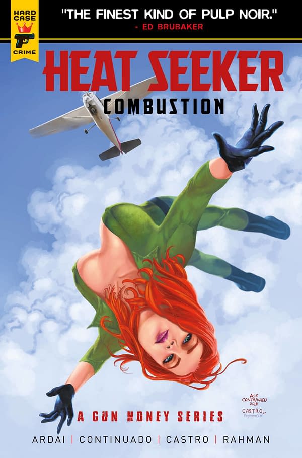 Cover image for HEAT SEEKER COMBUSTION GUN HONEY SERIES #4 CVR C CONTINUADO