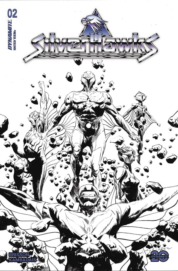 Cover image for SILVERHAWKS #2 CVR Q 15 COPY INCV LEE LINE ART