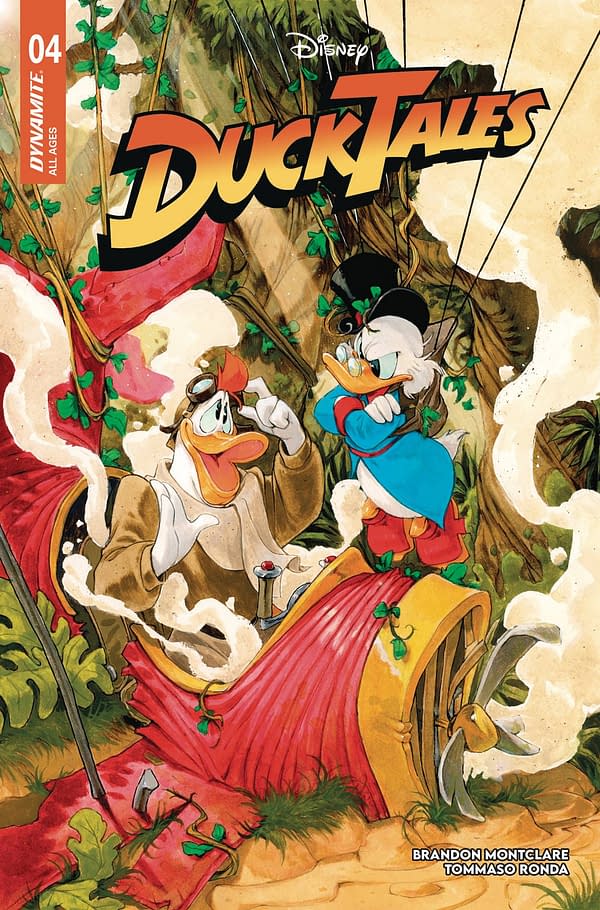 Cover image for DUCKTALES #4 CVR A BIGARELLA