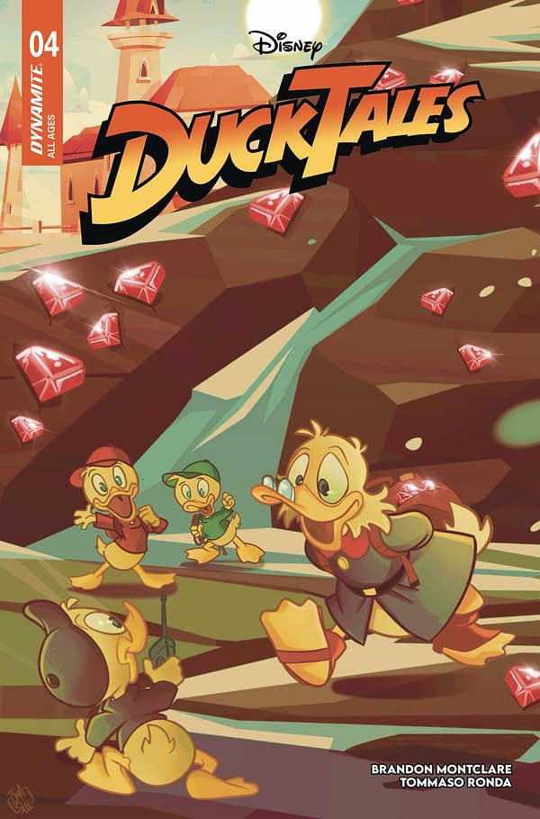 Cover image for DUCKTALES #4 CVR B TOMASELLI