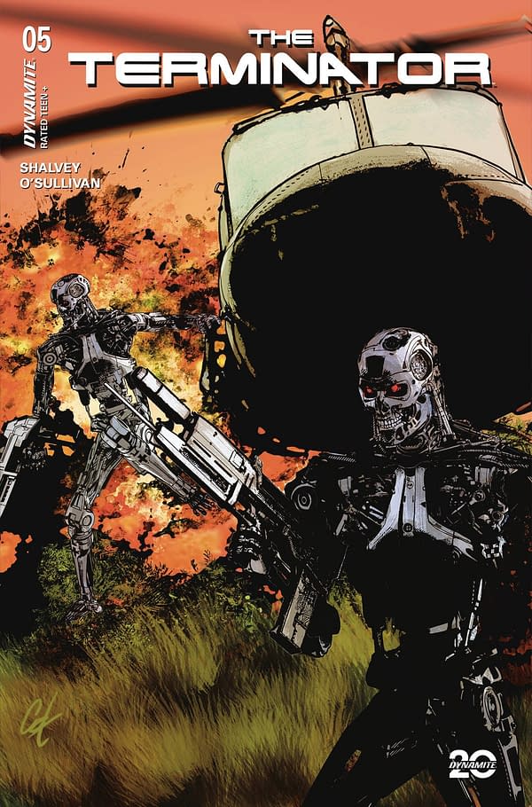 Cover image for TERMINATOR #5 CVR C STAGGS