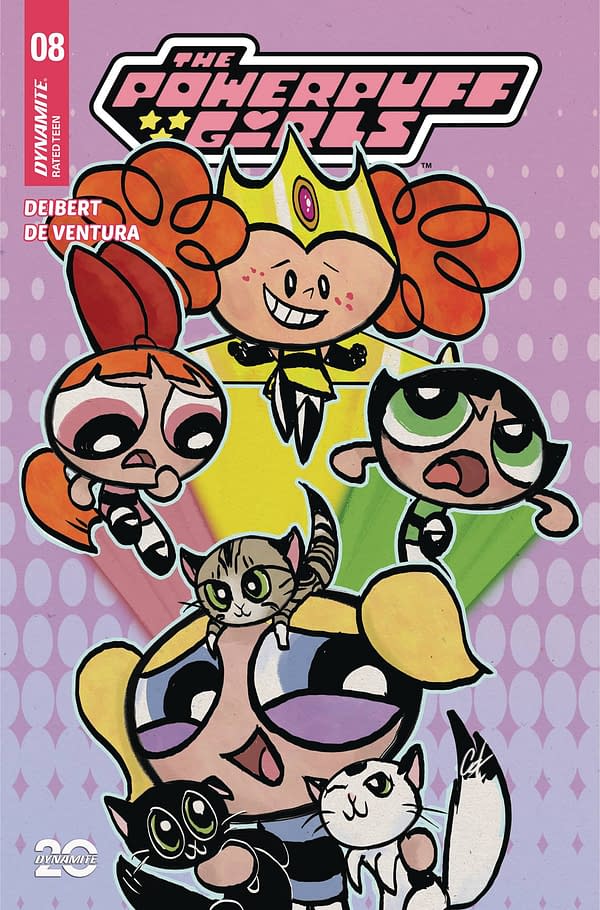 Cover image for POWERPUFF GIRLS #8 CVR C STAGGS