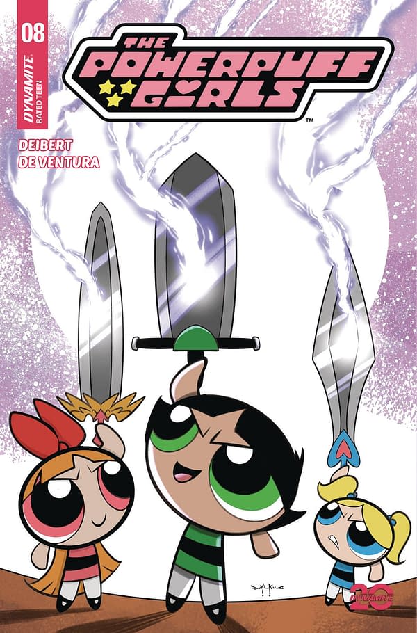 Cover image for POWERPUFF GIRLS #8 CVR D QUALANO