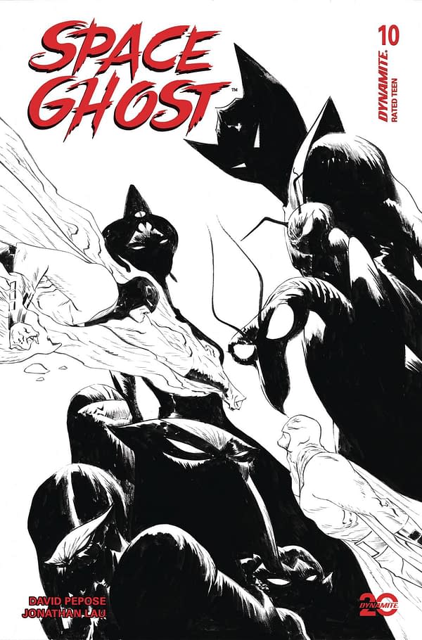 Cover image for SPACE GHOST #10 CVR H 15 COPY INCV LEE LINE ART