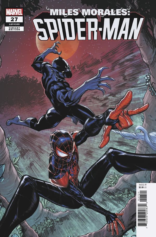 Cover image for MILES MORALES: SPIDER-MAN #27 STEFANO CASELLI VARIANT