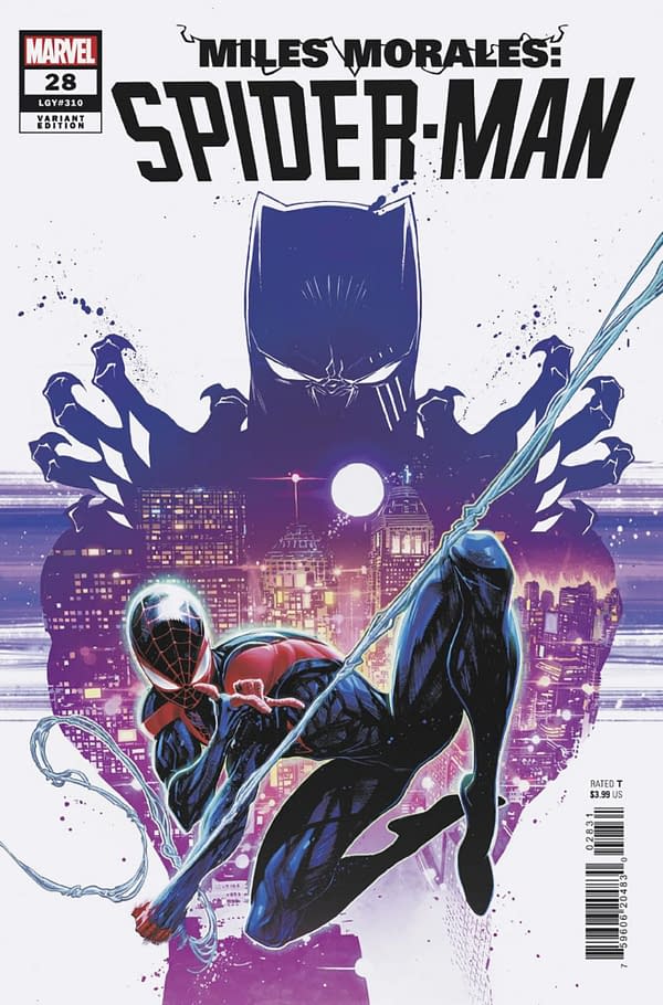 Cover image for MILES MORALES: SPIDER-MAN #28 IBAN COELLO VARIANT