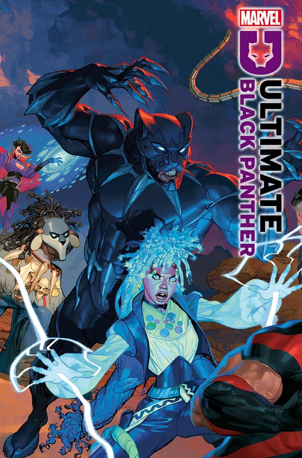 Cover image for ULTIMATE BLACK PANTHER #11 JOSEMARIA CASANOVAS CONNECTING VARIANT