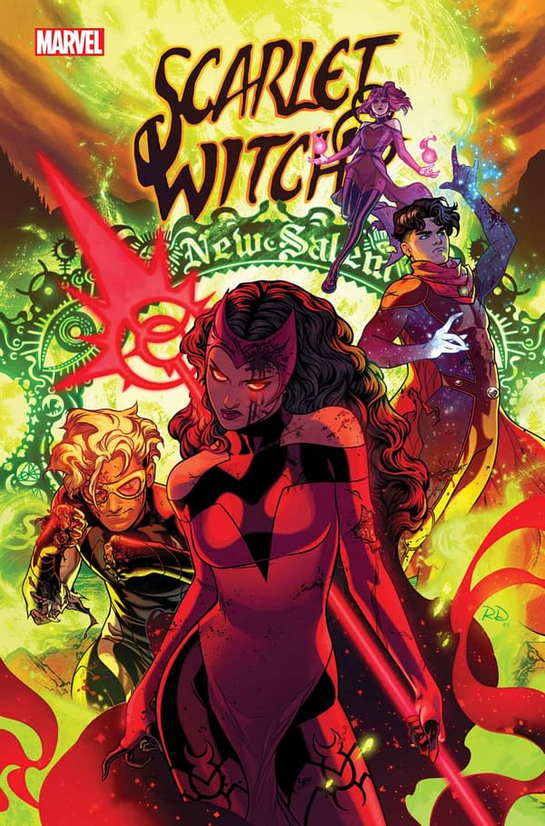 Cover image for SCARLET WITCH #7 RUSSELL DAUTERMAN COVER