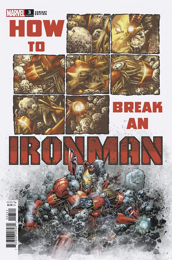 Cover image for IRON MAN #3 WHILCE PORTACIO VARIANT