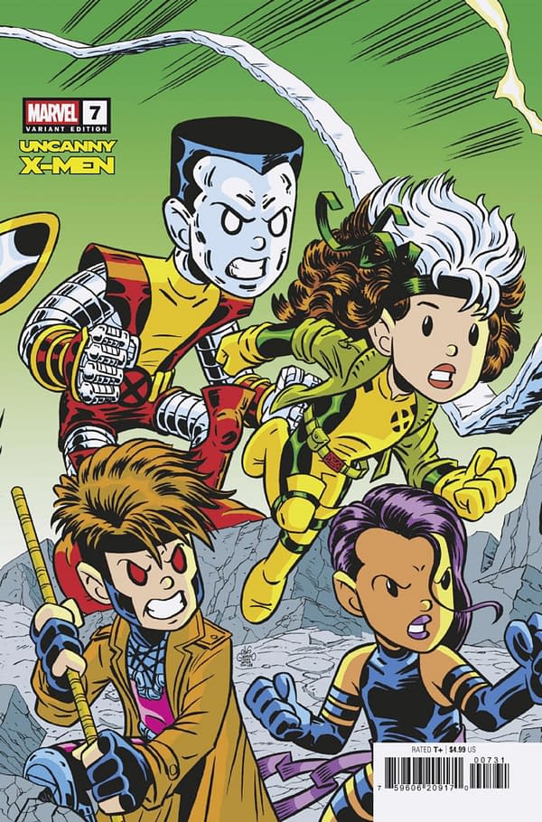 Cover image for UNCANNY X-MEN #7 CHRIS GIARRUSSO CONNECTING VARIANT [ROG]