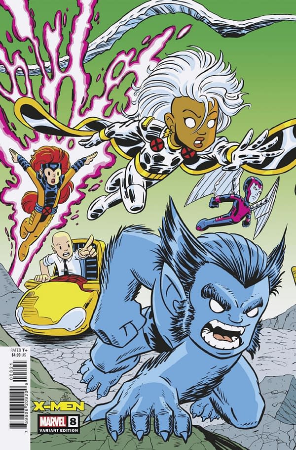 Cover image for X-MEN #8 CHRIS GIARRUSSO CROSSOVER CONNECTING VARIANT [ROG]