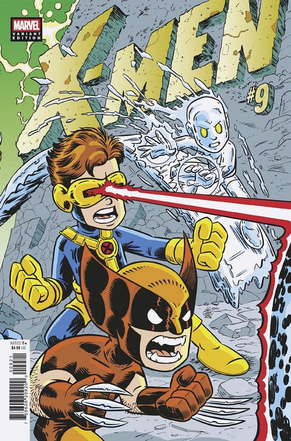 Cover image for X-MEN #9 CHRIS GIARRUSSO CROSSOVER CONNECTING VARIANT [ROG]