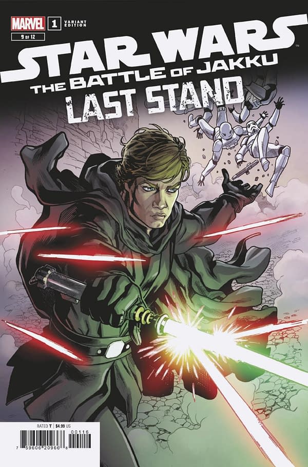 Cover image for STAR WARS: BATTLE OF JAKKU - LAST STAND #1 MIKE HAWTHORNE VARIANT