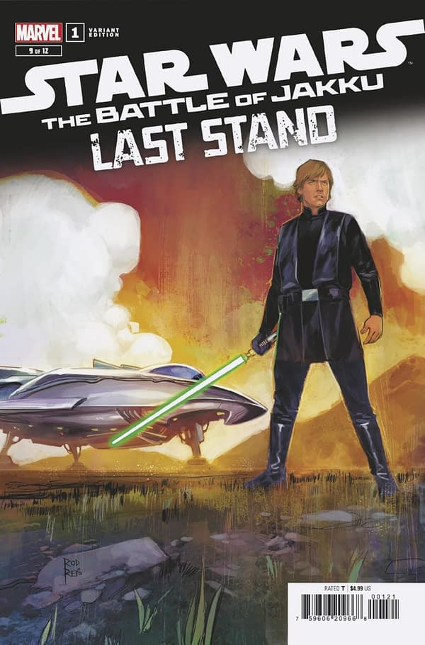 Cover image for STAR WARS: BATTLE OF JAKKU - LAST STAND #1 ROD REIS VARIANT