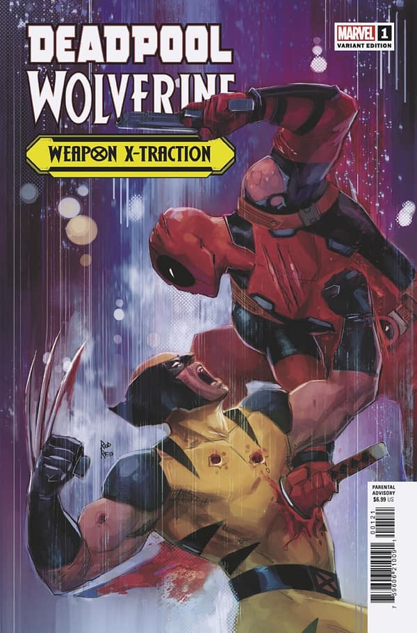 Cover image for DEADPOOL/WOLVERINE: WEAPON X-TRACTION #1 ROD REIS VARIANT