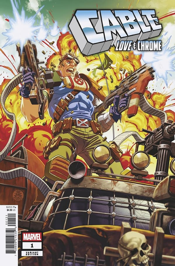 Cover image for CABLE: LOVE AND CHROME #1 MARK BROOKS VARIANT