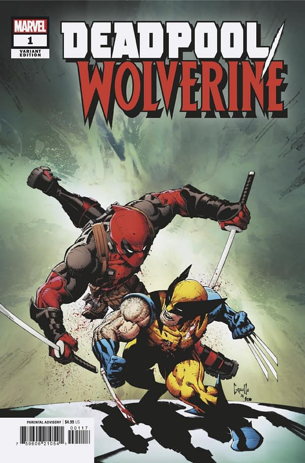 Cover image for DEADPOOL/WOLVERINE #1 GREG CAPULLO VARIANT