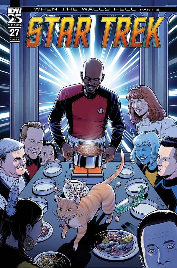 Cover image for Star Trek #27 Variant B (Feehan)