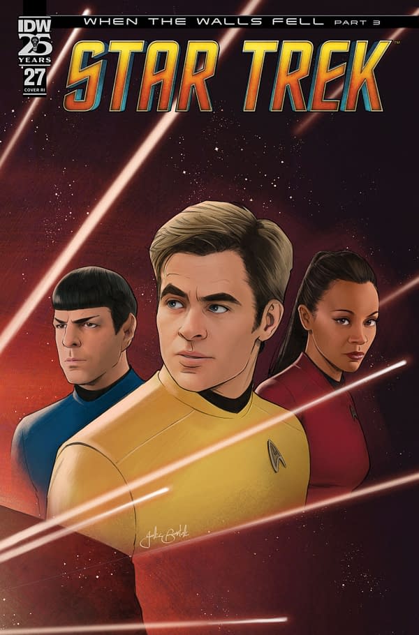 Cover image for Star Trek #27 Variant RI (10) (Bartok)