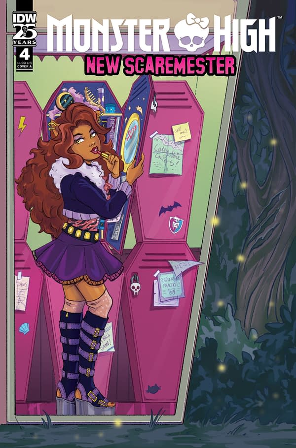 Cover image for MONSTER HIGH: NEW SCAREMESTER #4 ARIELLE JOVELLANOS COVER