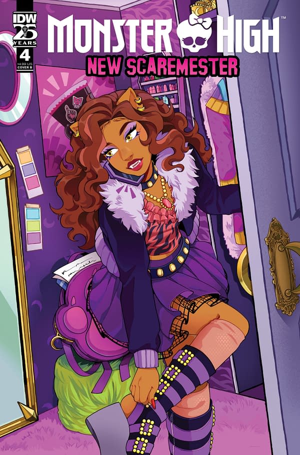 Cover image for Monster High: New Scaremester #4 Variant B (Camacho)